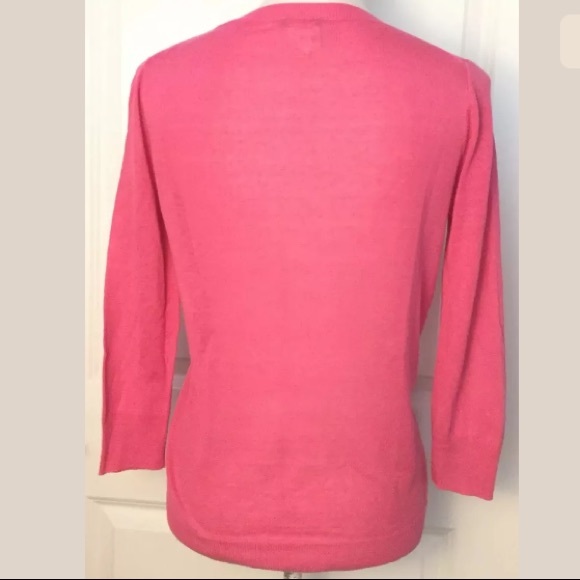 J. Crew VNeck Silk Linen Blend Lightweight Sweater - Picture 3 of 5